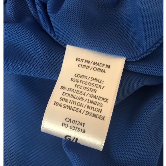 Blue sleeveless scalloped neck skater dress NWT - Picture 6 of 6